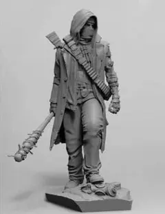 1/35 釘バットを持った兵士 ARMY レジン フィギュア H087のサムネイル