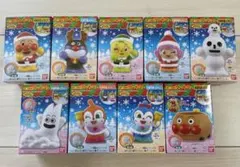 新品　あつまれアンパンマン　クリスマス 指人形 全9種 コンプリート
