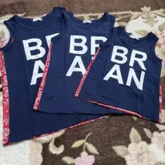 タンクトップ　キッズ　お揃い