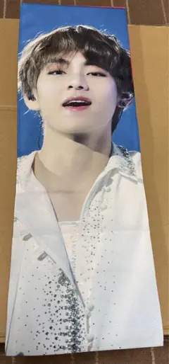 BTS防弾少年団 キムテヒョン テヒョン テテ V 布ホログラムスローガン