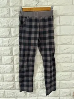 チェック柄ロングパンツ（キッズ用）