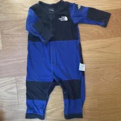 THE NORTH FACE ロンパース 青・黒