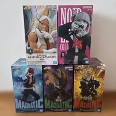 ヒロアカ フィギュア セット 黒デク ショート かっちゃん ミルコ トガヒミコ