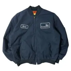 90s 00s CINTAS ワークジャケット ネイビー XL ヴィンテージのサムネイル