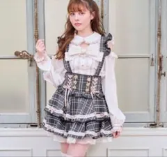 リズリサセットアップ フリルヨークリボンセットアップ - メルカリ