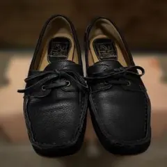 レザー ローファー 紐付き