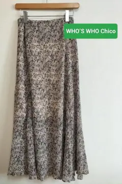 WHO’S WHO Chicoフーズフーチコ　花柄スカートのサムネイル