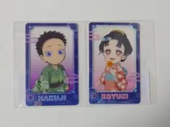 狛治と恋雪 花火大会2025 クリアカード