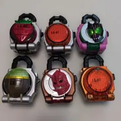 ジャンク品　仮面ライダー ロックシード 6点セット