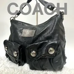 COACH コーチ ポピー ショルダーバッグ Y2K 黒