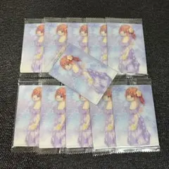 ⭐︎五等分の花嫁ウエハース　2.中野二乃　11枚セット