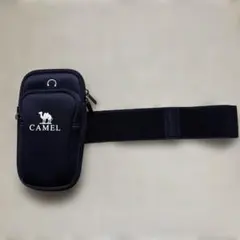 CAMEL アームバンド ランニング スマホケース ブラック