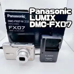 Panasonic LUMIX DMC-FX07 シルバー☆充電器付 概要 デジタルカメラ DMC-FX07 | LUMIX（ルミックス） ミラー