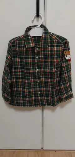 MIKI HOUSE ミキハウス チェック柄 シャツ サイズ 100