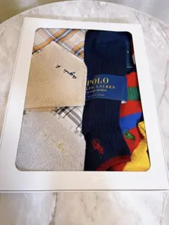 新品未使用　タグ付き　メンズ　プレゼント　ラルフローレン　アニエスベー　セット