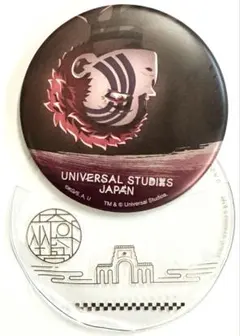 USJ 鬼滅の刃　缶バッジ　猗窩座