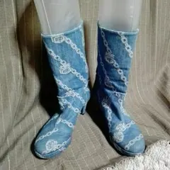 Mercibeaucoup  デニムブーツ❤23.5