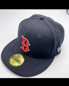 New Era 59FIFTY 7 1/4 レッドソックス キャップ ネイビー
