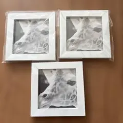 ホワイトフォトフレーム 3個セット