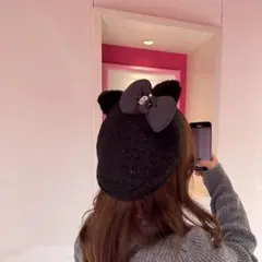 キティ USJ ベレー帽