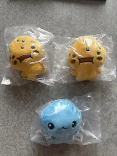 しずくちゃん　ふわふわぬいぐるみ　ガチャガチャ アセオ君 しずくちゃん まとめ