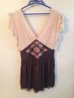 【新品未使用品】ランゲージのサロペット定価18000円