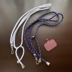 スマホ ストラップ紐 ショルダーストラップ 2点