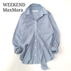 WEEKEND MaxMara 長袖シャツ ブラウス 総柄 ウエストリボン - メルカリ
