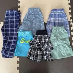 キッズ　女の子　ショートパンツ　まとめ売り　130 140