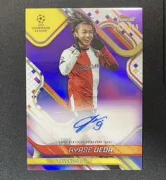 299枚限定 2024-25 Topps 上田綺世　直筆サイン　フェイエノールト