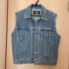 ハーレーダビッドソン　ジージャン　ベスト　M