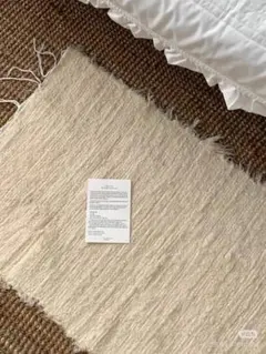 インフルエンサーFeverさん愛用 ハンドメイドラグ