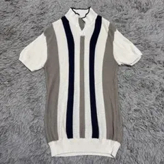 Dazy ストライプニットセーター Lサイズ