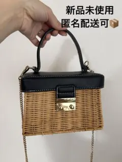 【新品】ZARA かごバッグ