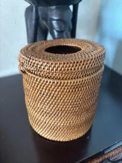 アタ　トイレットペーパーボックス　バリ島　アジアン雑貨　バリ雑貨　バリ