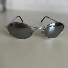 サングラス シルバー オーバルのサムネイル