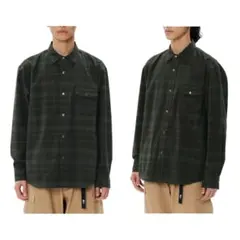 THE NORTH FACE ロングスリーブストレッチフランネルシャツ ブラック