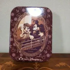 東京ディズニーランド ミッキー ミニー クッキー缶