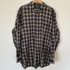 Ralph Lauren MCMEEL チェック柄シャツ Mサイズ　90s