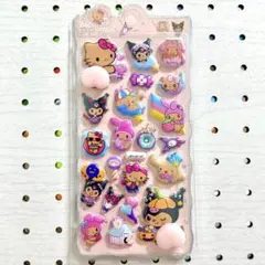 _*。様 日焼けキティ　おしりシール　ぷくぷくシール　おしりぷにぷにシール