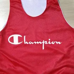 Champion メッシュタンクトップ レッド　M→XL 古着 Champion メッシュタンクトップ レッド M→XL 古着 - メルカリ