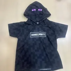 マイクラ　エンダーマン　半袖パーカー　130