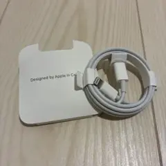 Apple Lightningケーブル ホワイト