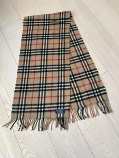 Burberryカシミア100% マフラー　ノバチェック