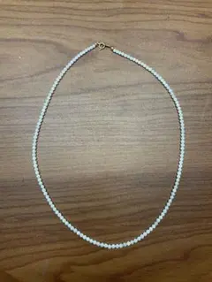 k18 ベビーあこやパール ネックレス