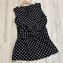 ノースリーブ水玉チュニック Mサイズ