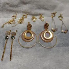 新品 イヤリング 5点 セット アクセサリー まとめ売り