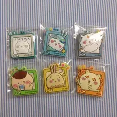 ちいかわ　ぷっくりラバマスグミ4　マスコット6コ