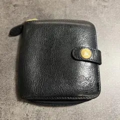 IL BISONTE イルビゾンテ 二つ折り財布 ブラック レザー 本革のサムネイル