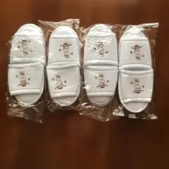 新品！トイストーリーホテル　ウッディ　ホワイトスリッパ フリーサイズ